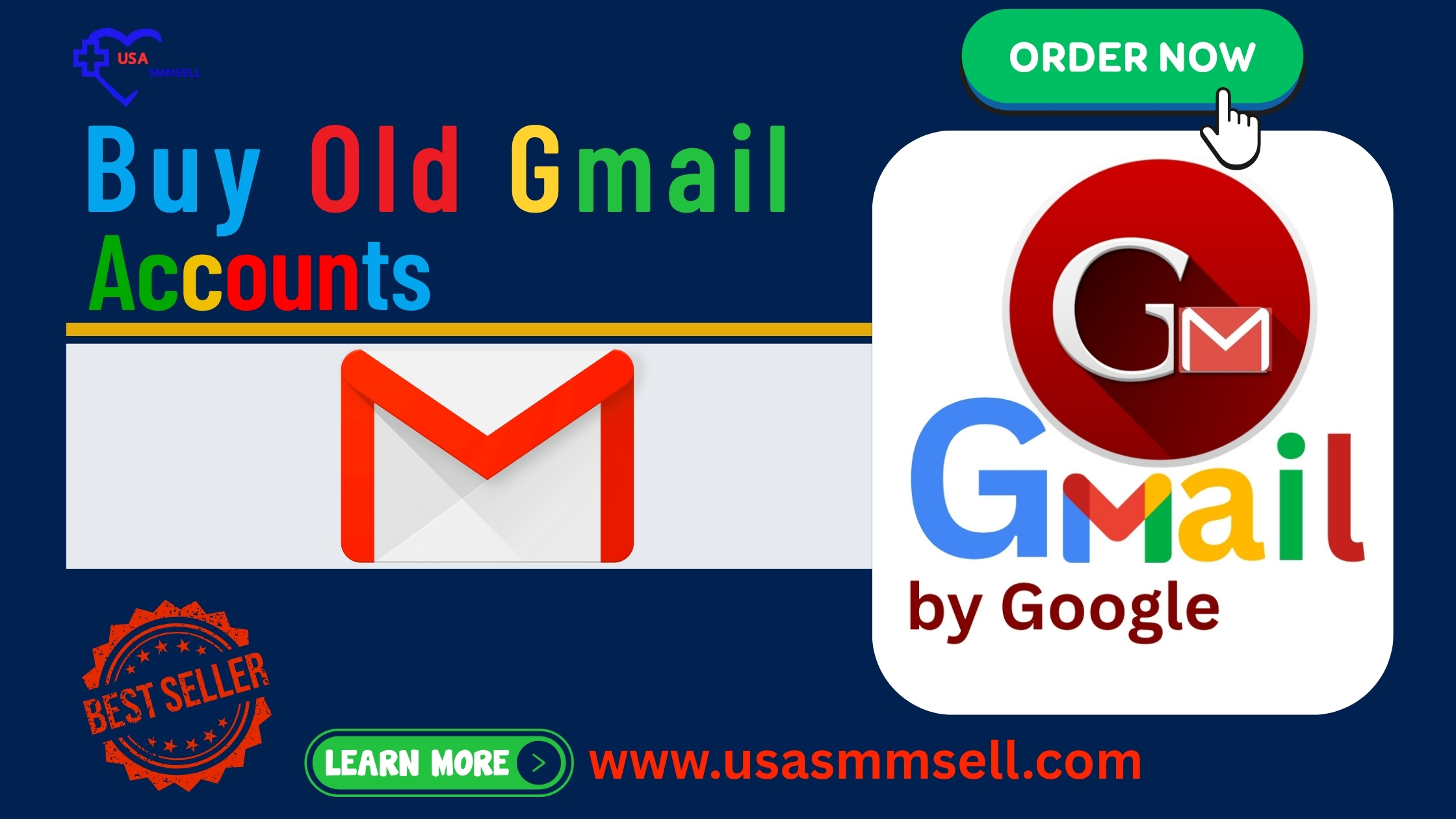 Buy Old Gmail Accounts usasmmsell.com