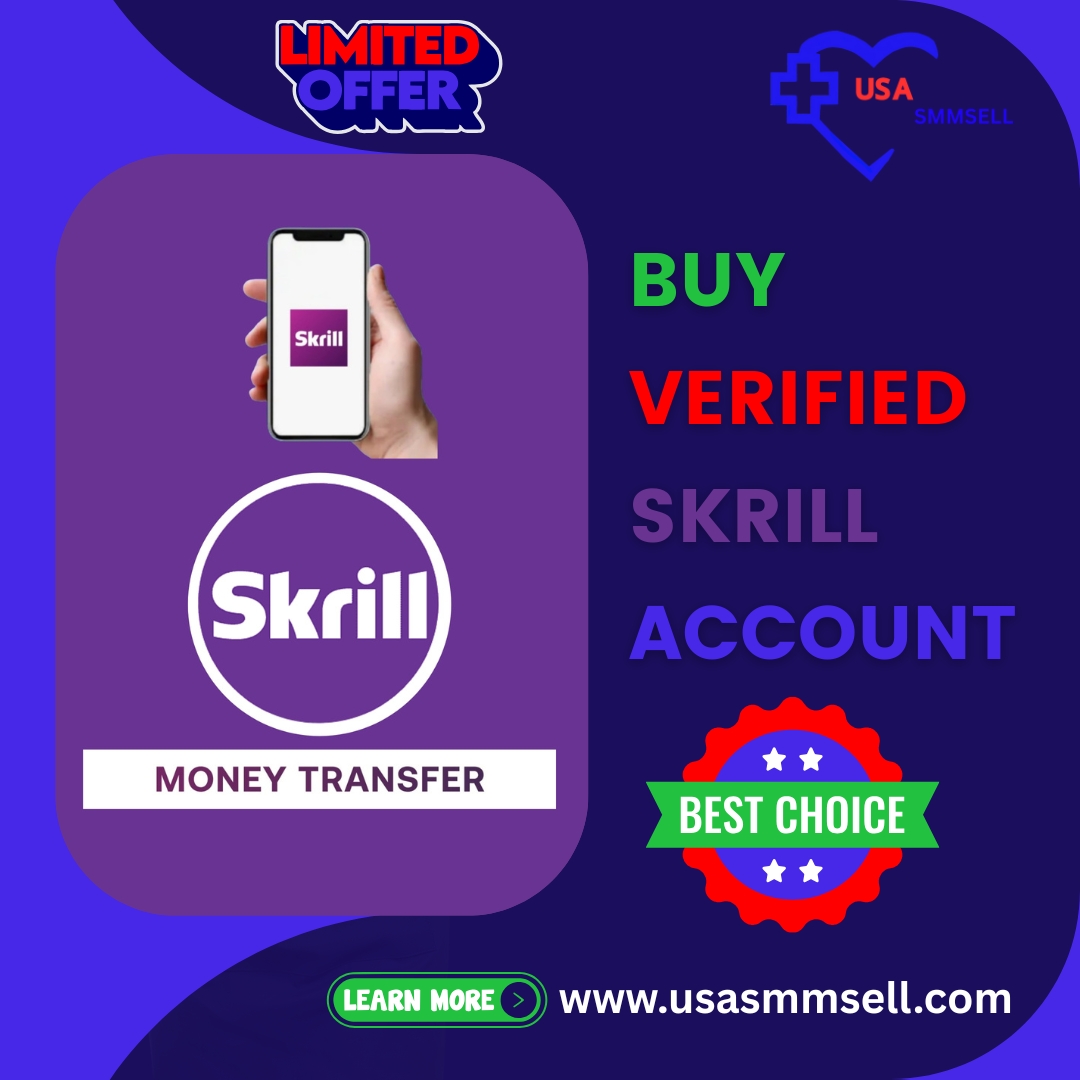 Buy Verified Skrill Account usasmmsell Buy Verified Skrill Account usasmmsell