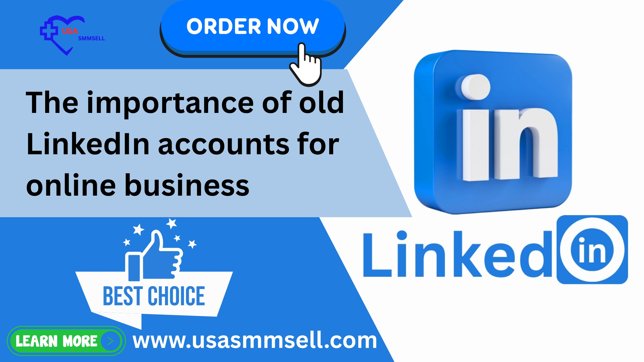 Buy LinkedIn Accounts www.usasmmsell.com