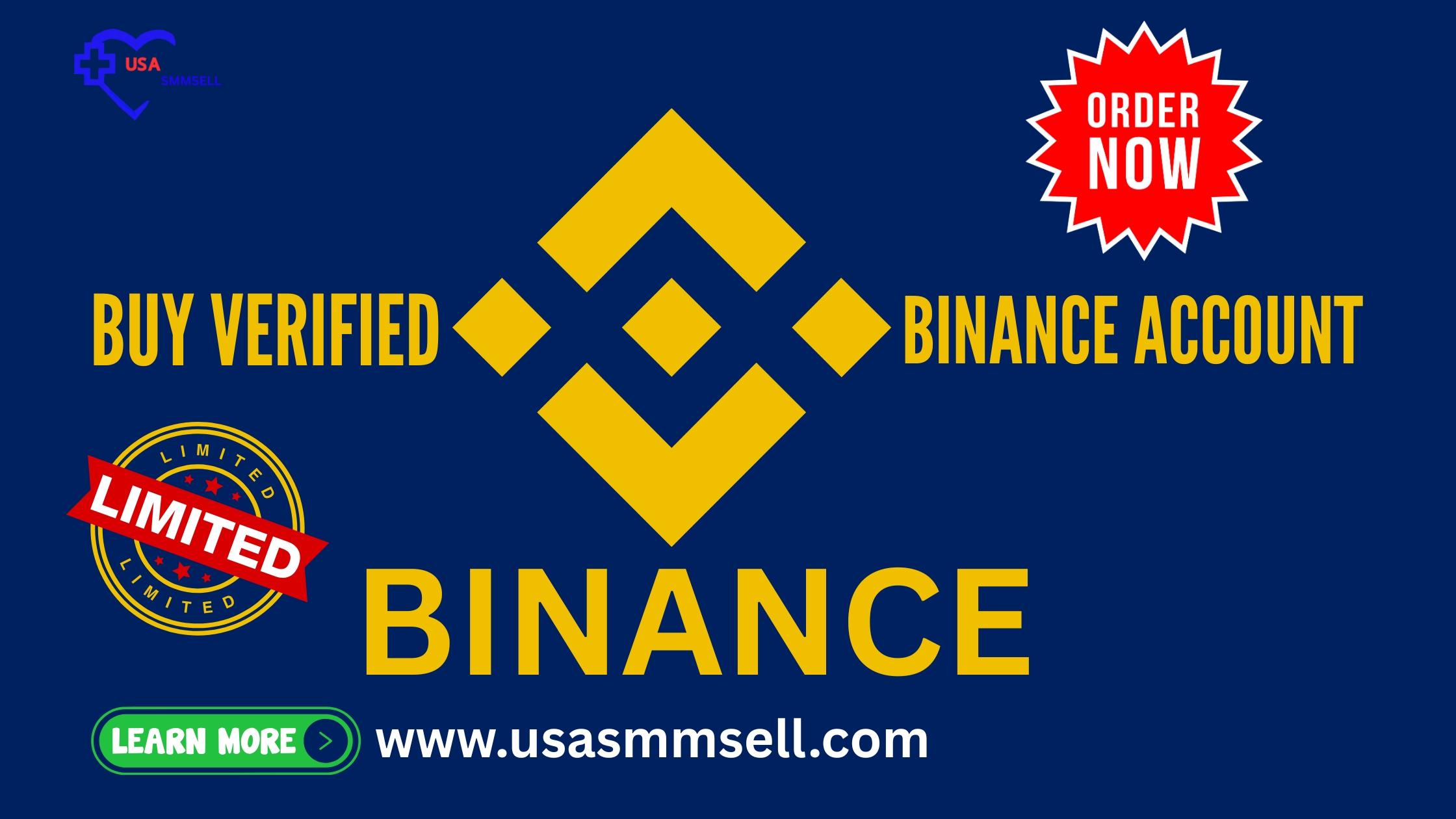 Buy Verified Binance Account www.usasmmsell.com