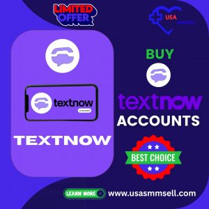Buy Textnow Accounts www.usasmmsell.com
